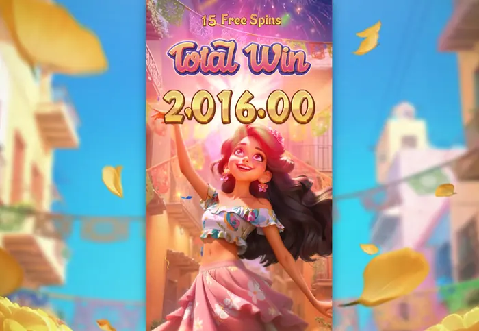 Pinata Wins bonus summary showing results from a Free Spins series